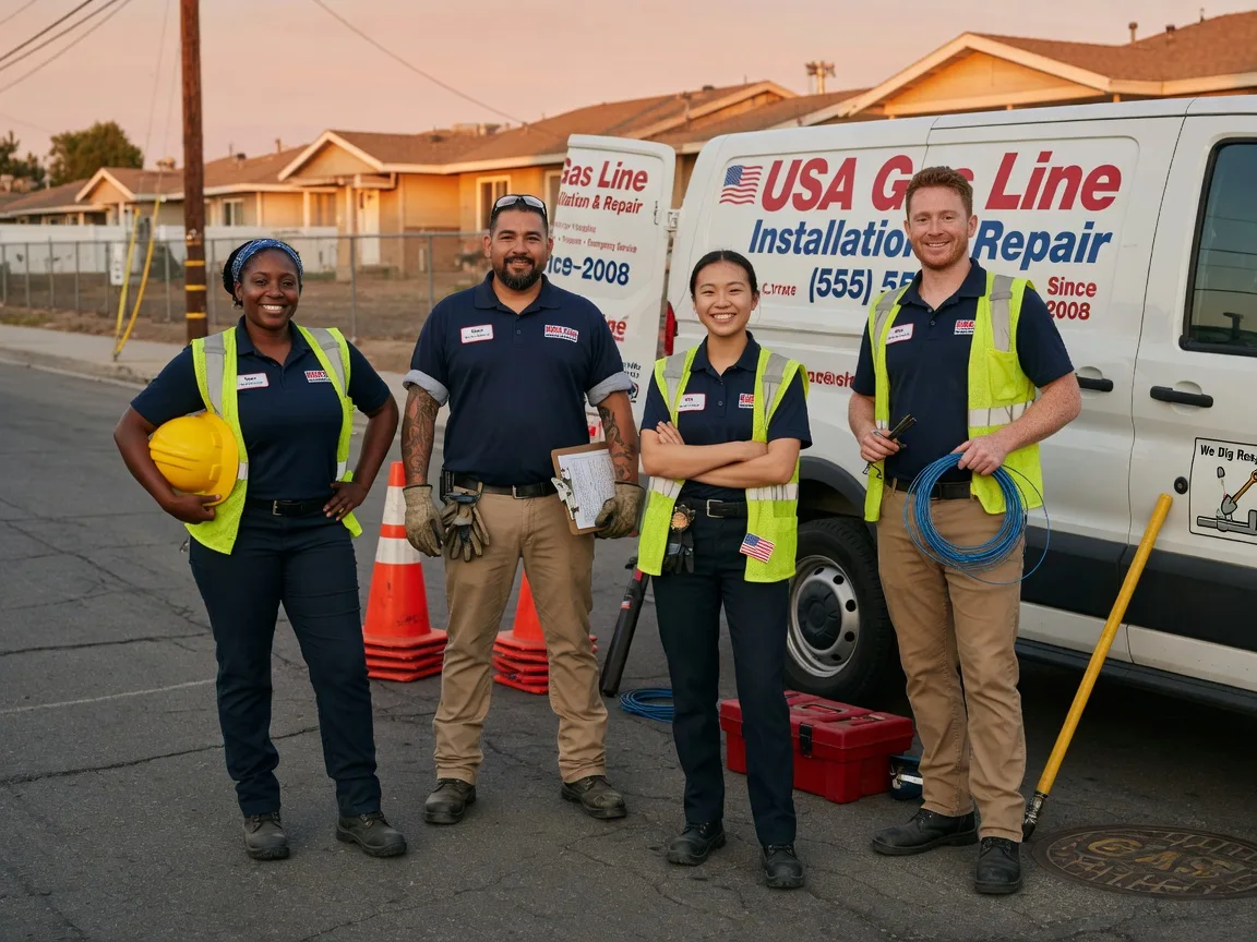 Gas Line Installation company in Mapleton Depot, PA